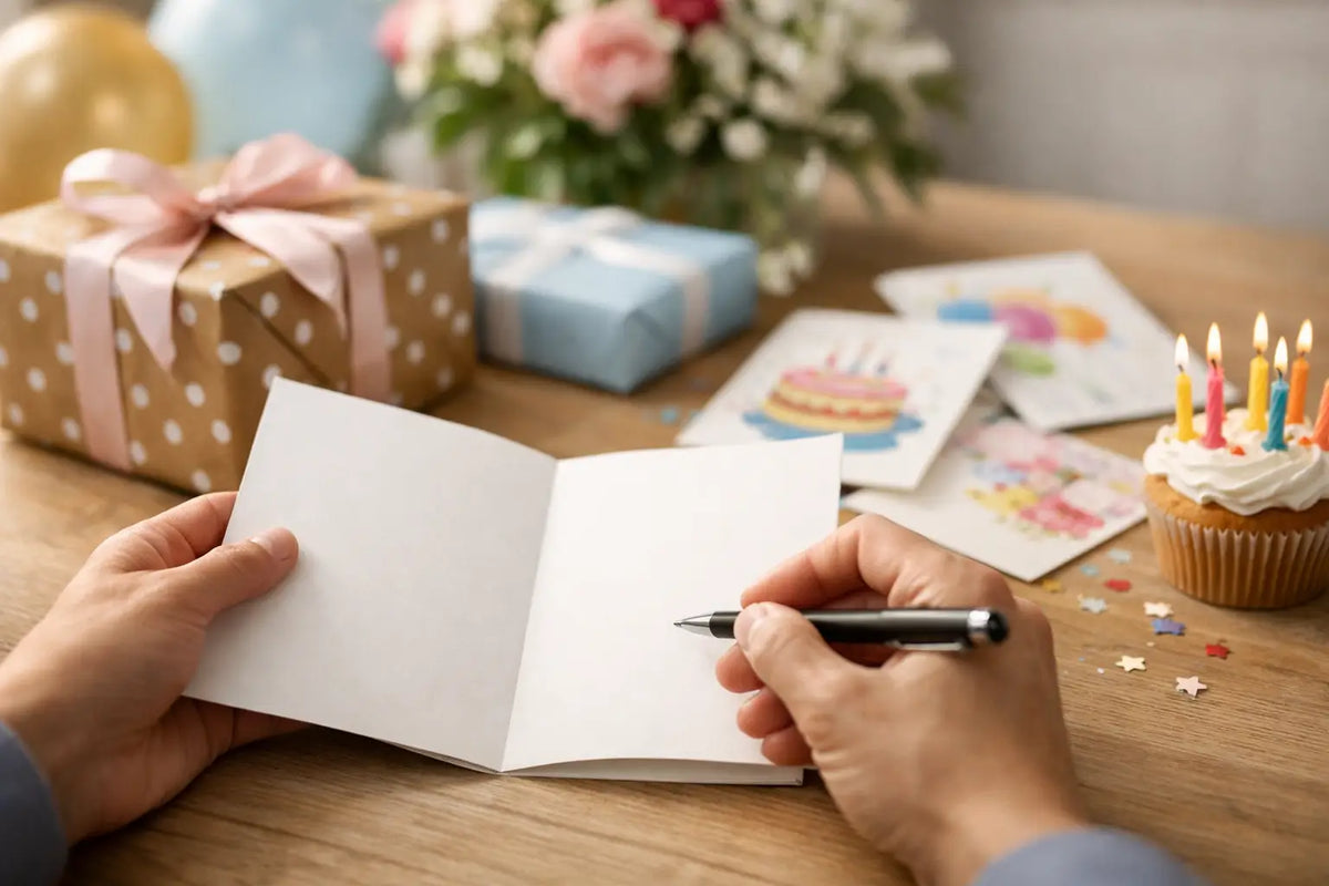 How to Choose Birthday Card Messages That Feel Right
