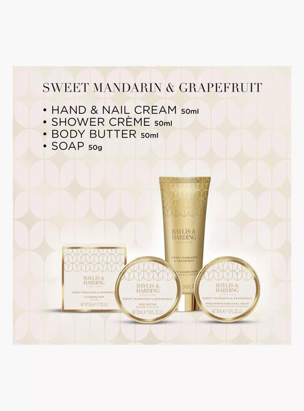 Baylis & Harding Mandarin Grapefruit Pamper Gift Set greetfleets