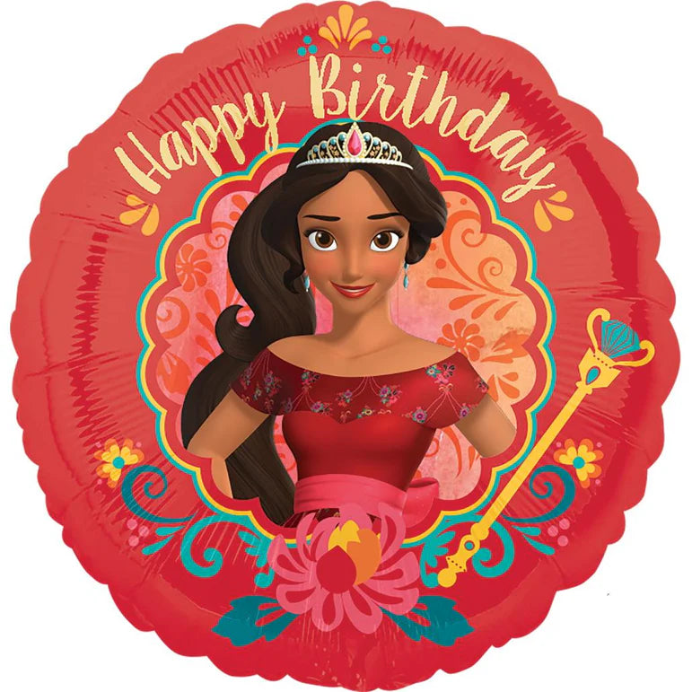 Elena of Avalor Happy Birthday Foil Balloon 18in