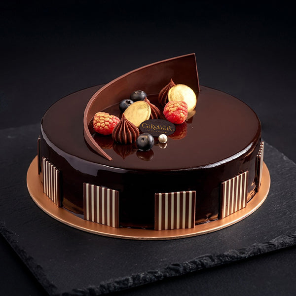 Belgian Chocolate Truffle Cake