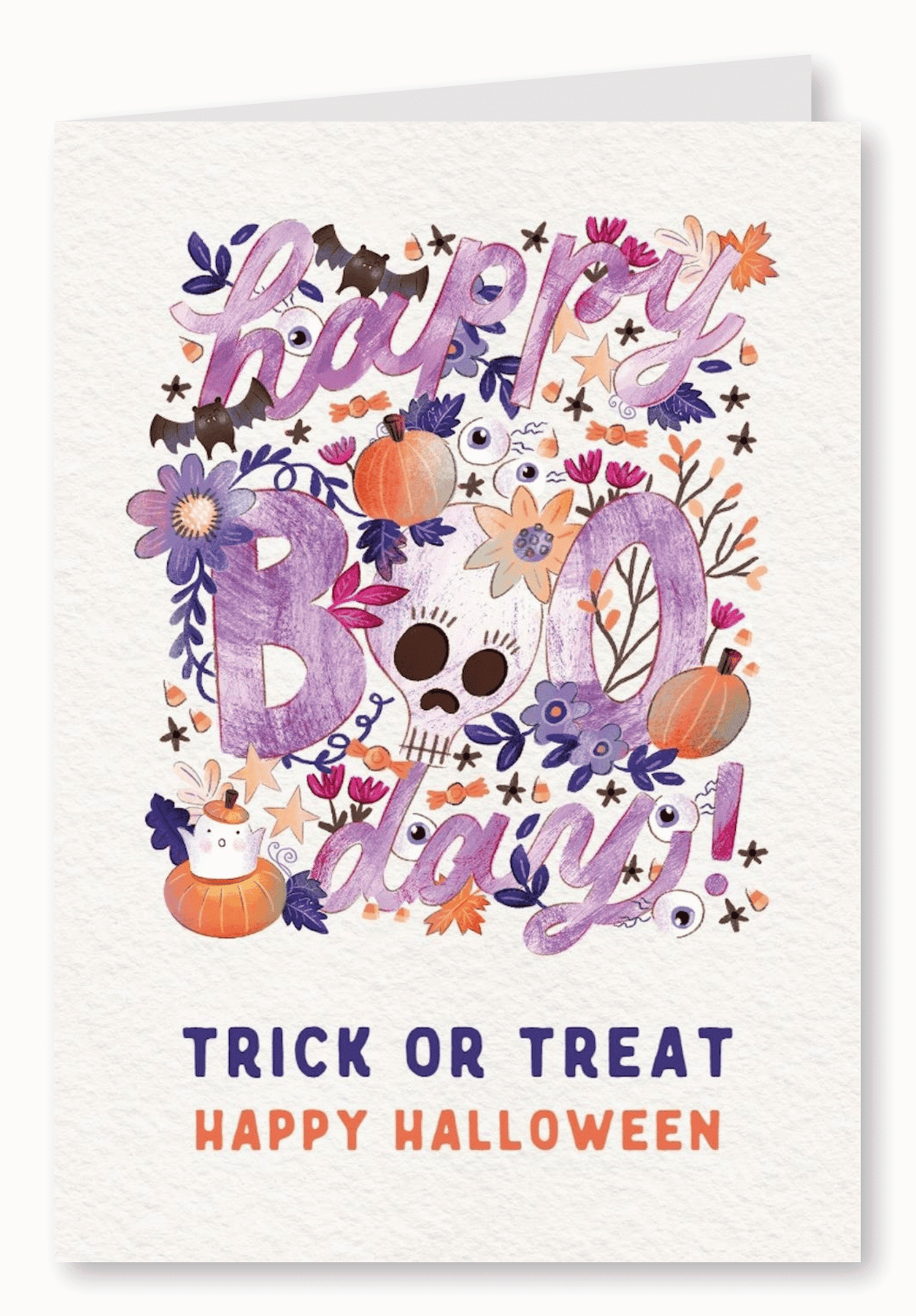 Boo Day Halloween card