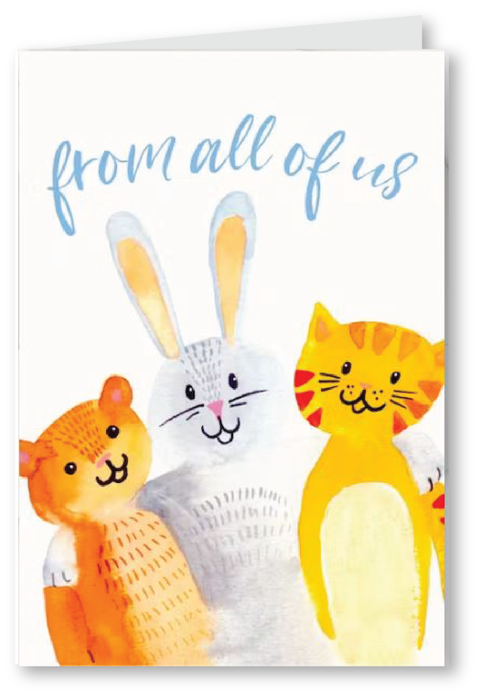 From all of us - Get Well Soon Card