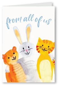 From all of us - Get Well Soon Card