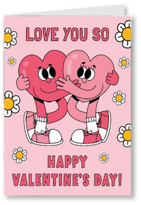 Love you doodles - valentine's day card
