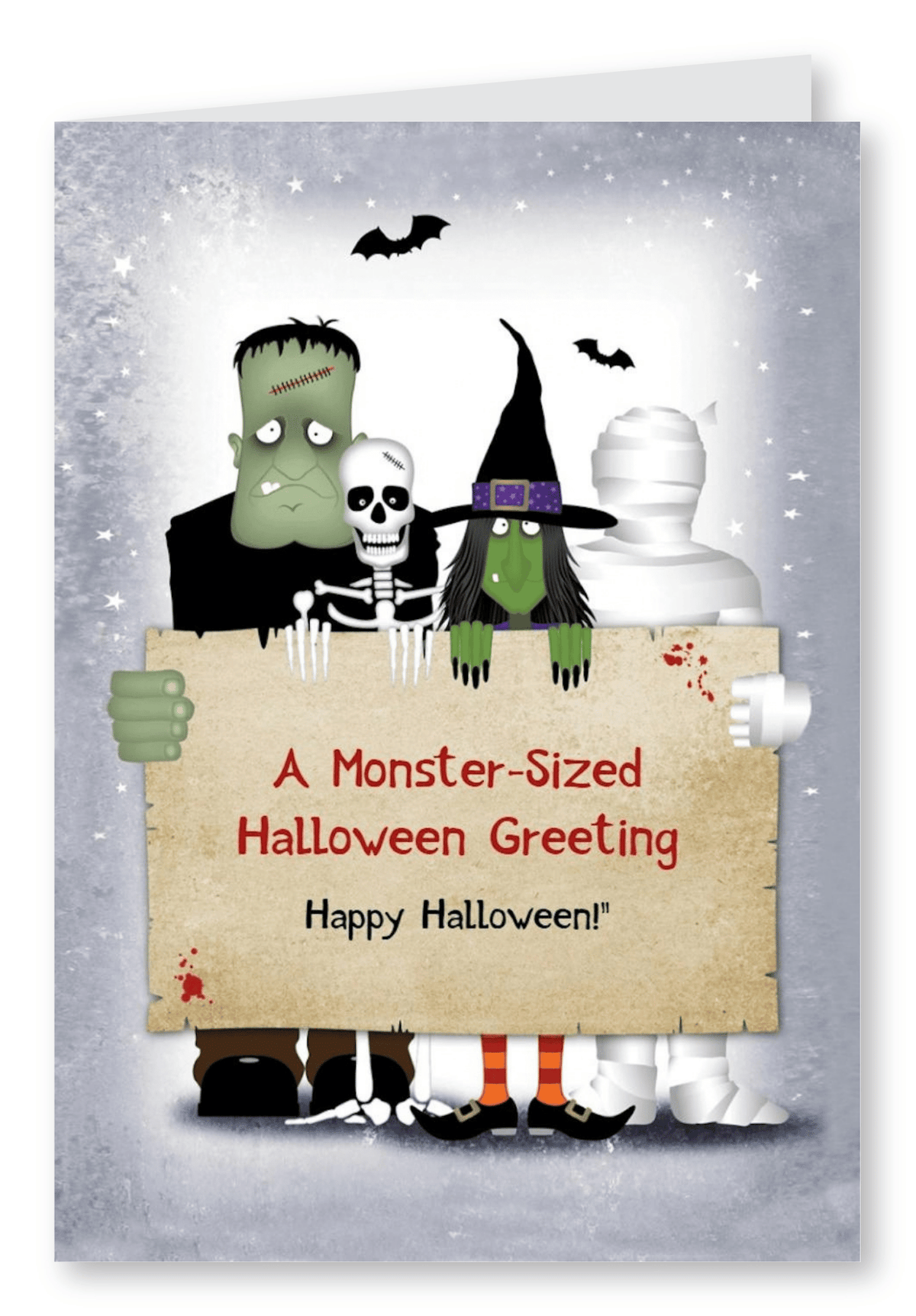Monster Masquerade Halloween card