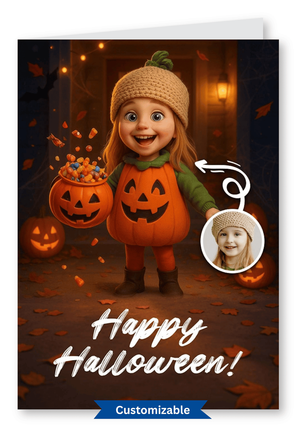 Scary Sweet Halloween Halloween card