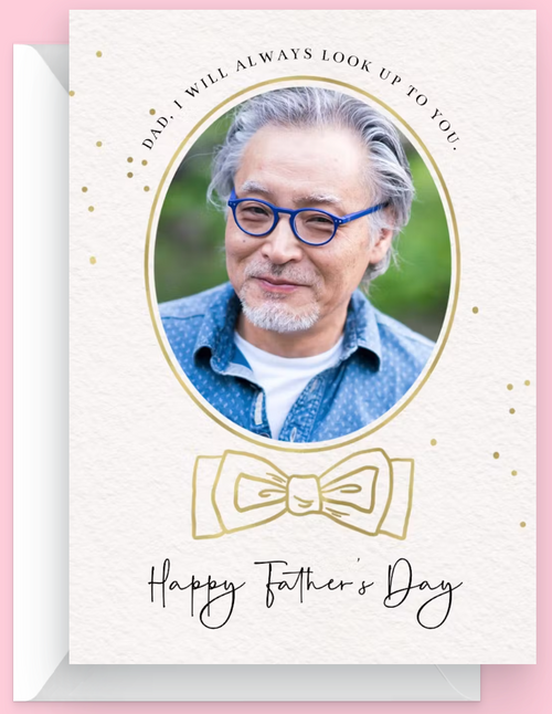 Bow Tie Father's day card