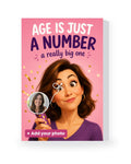 Age Is Just a Number – AI Face Card