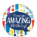 Amazing Birthday Balloon – Fun Party Foil Balloon 18in