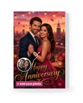 Happy Anniversary (Couple) – AI Face Card