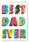 Full of colors - father's day card