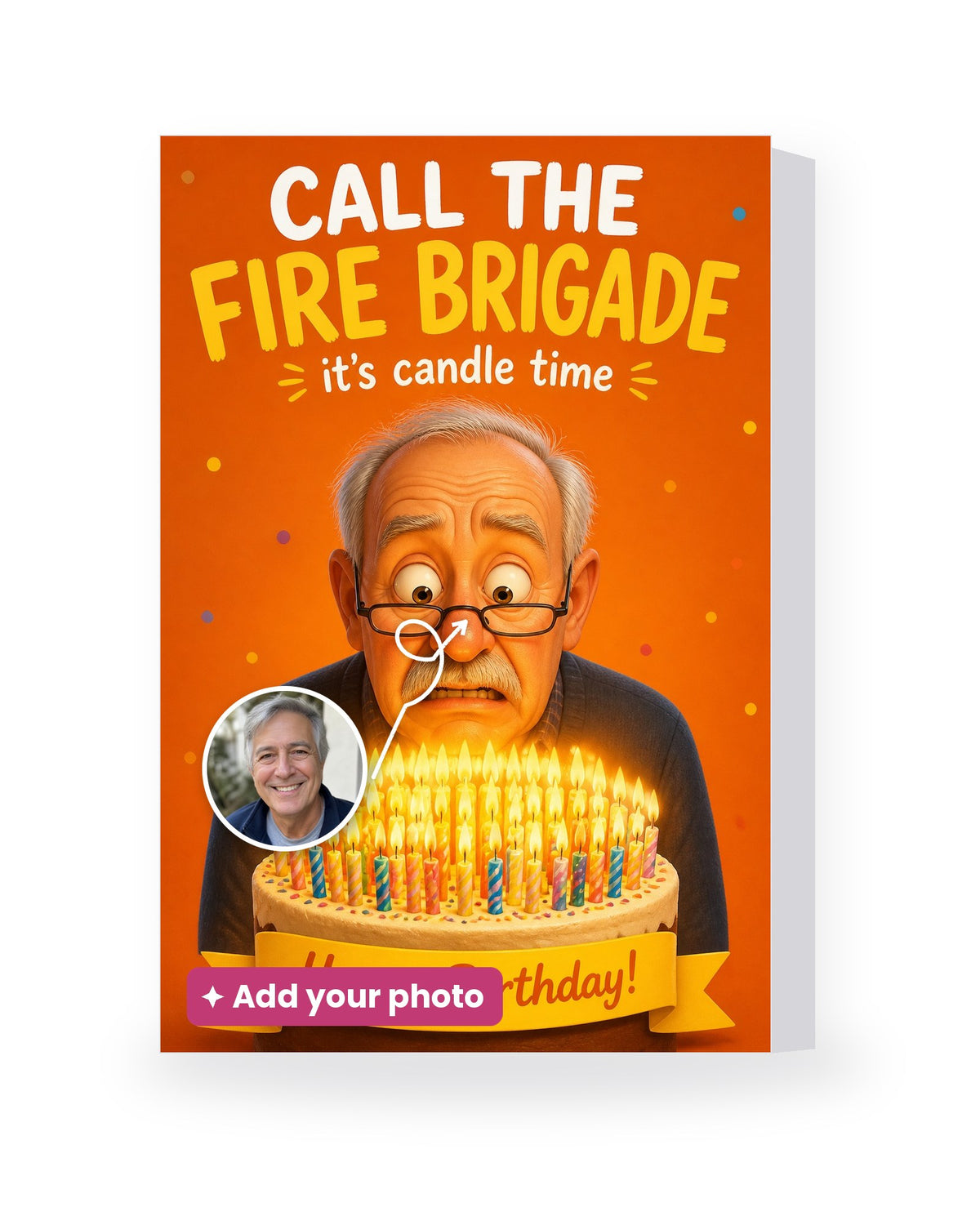 Call the Fire Brigade – AI Face Card