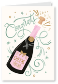 Bottled Bliss Congratulations card