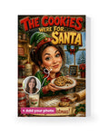 The Cookies Were for Santa – AI Face Card