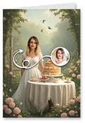 Festive Garden - Ai Magic Photo Birthday Card
