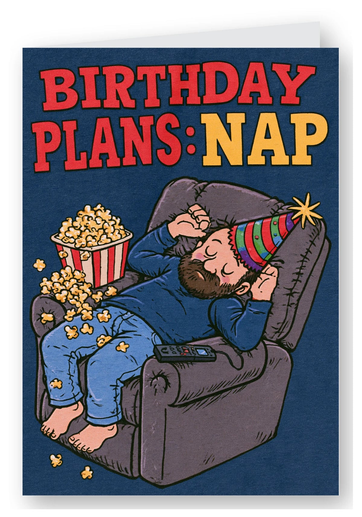 Birthday Plans: Nap Card - Recliner