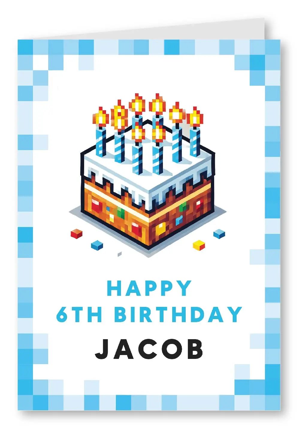 Mining Fun Happy Birthday Card