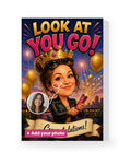 Look at You Go! – AI Face Card