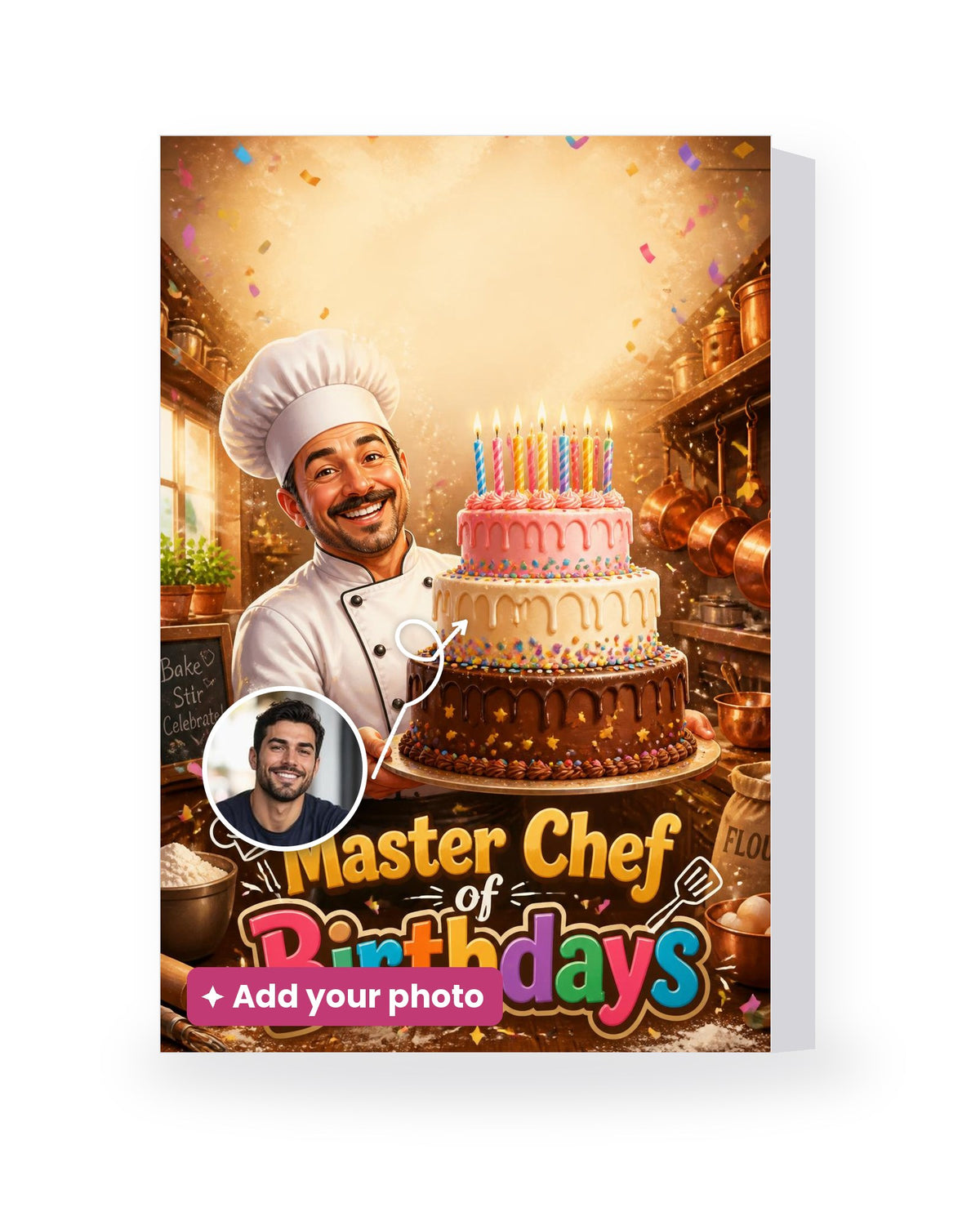 Master Chef – AI Face Card