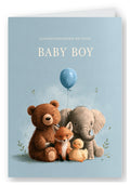 Congratulations on Your Baby Boy Card - Classic