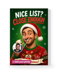 Nice List? Close Enough – AI Face Card