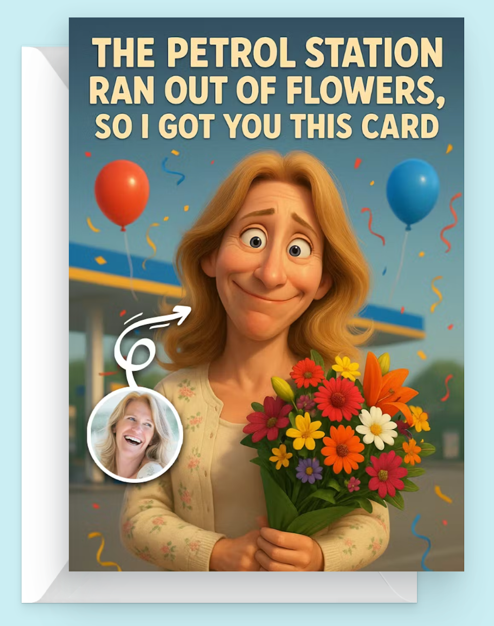 Ai- Got You This Happy birthday card