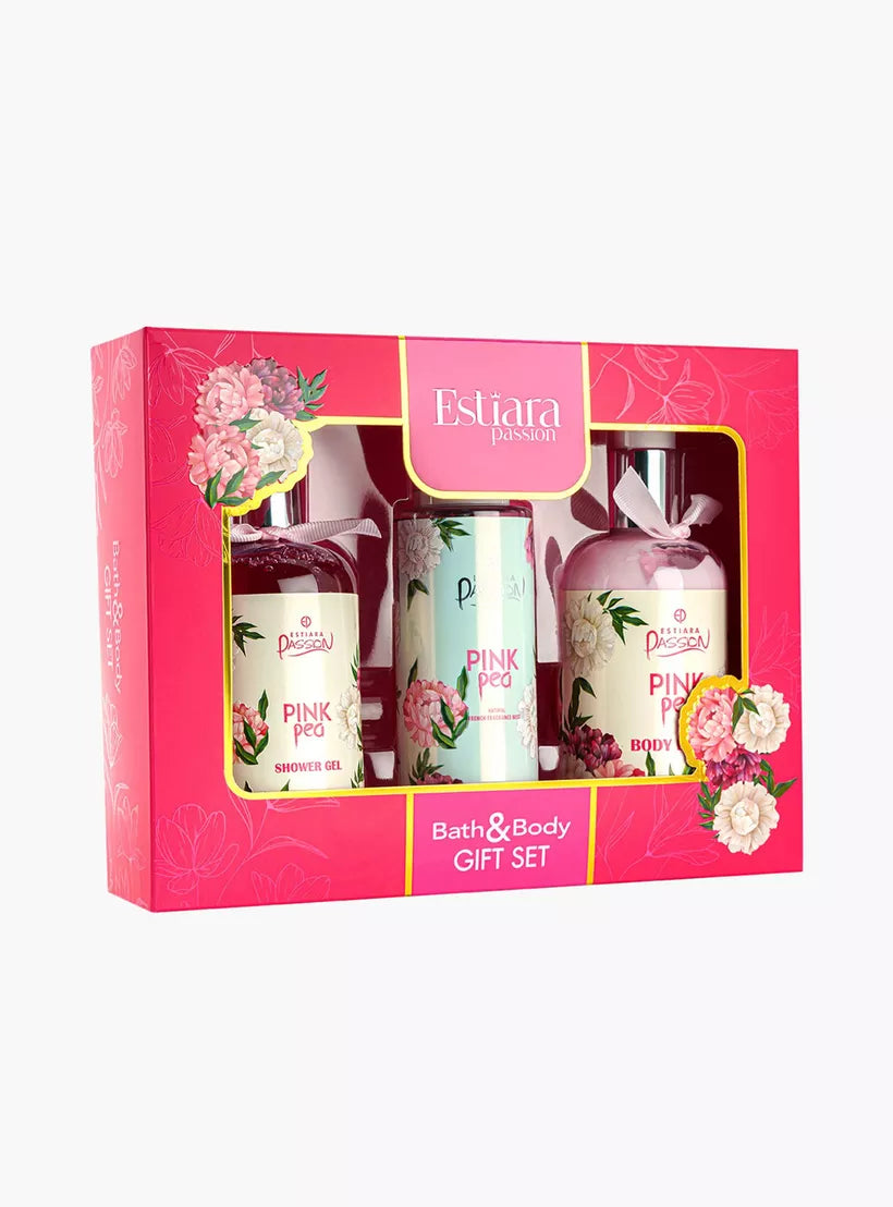 Estiara Passion Pink Pea 3-Piece Gift Set