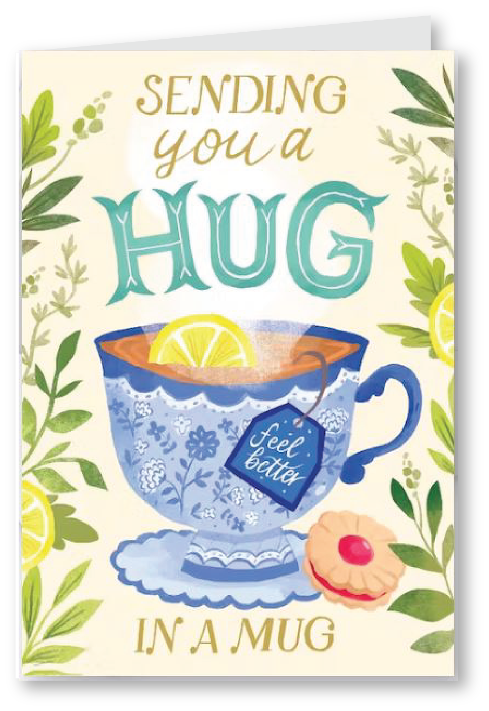 Hug in Mug- Get Well Soon Card