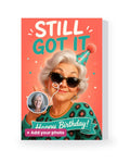 Still Got It – AI Face Card