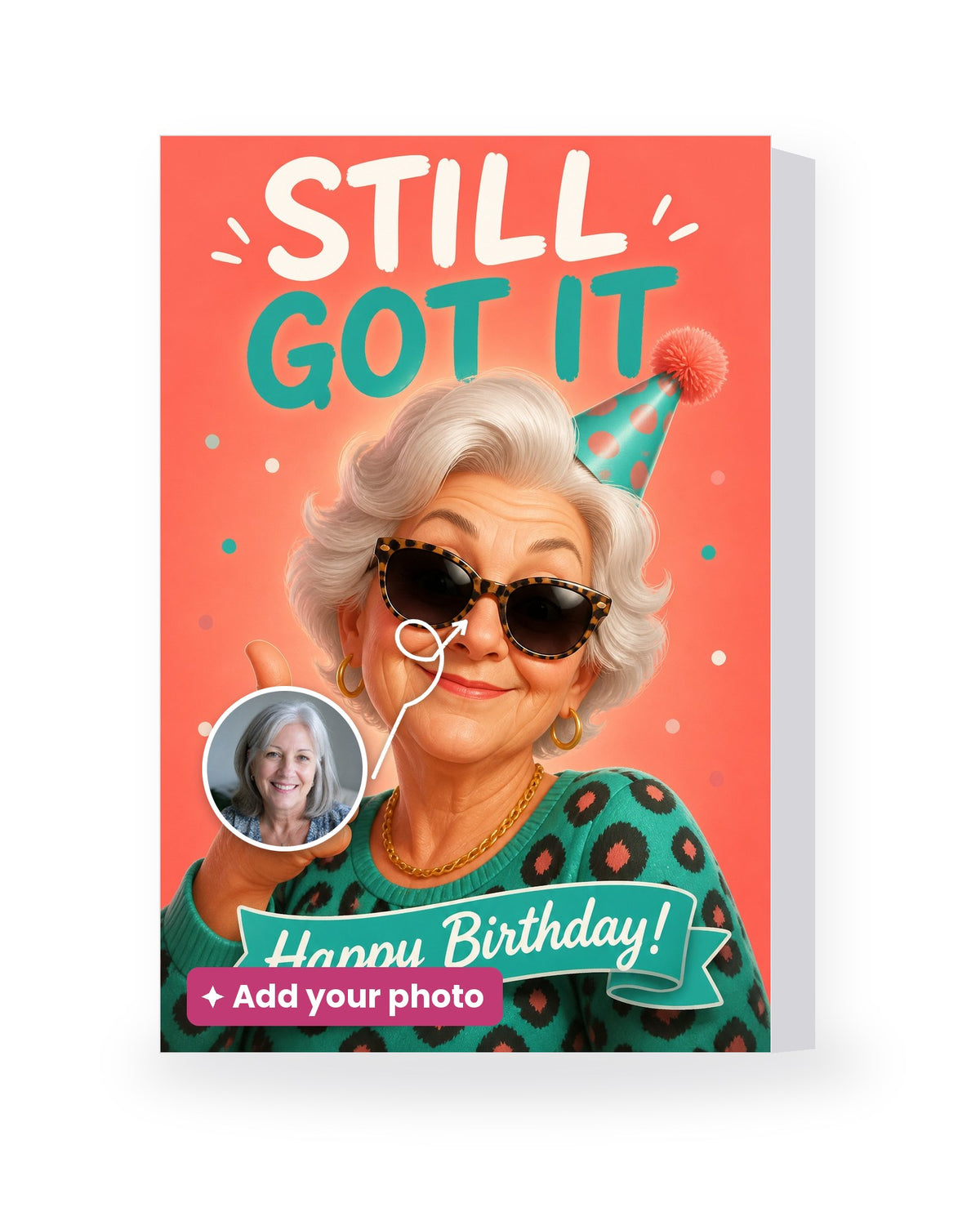 Still Got It – AI Face Card
