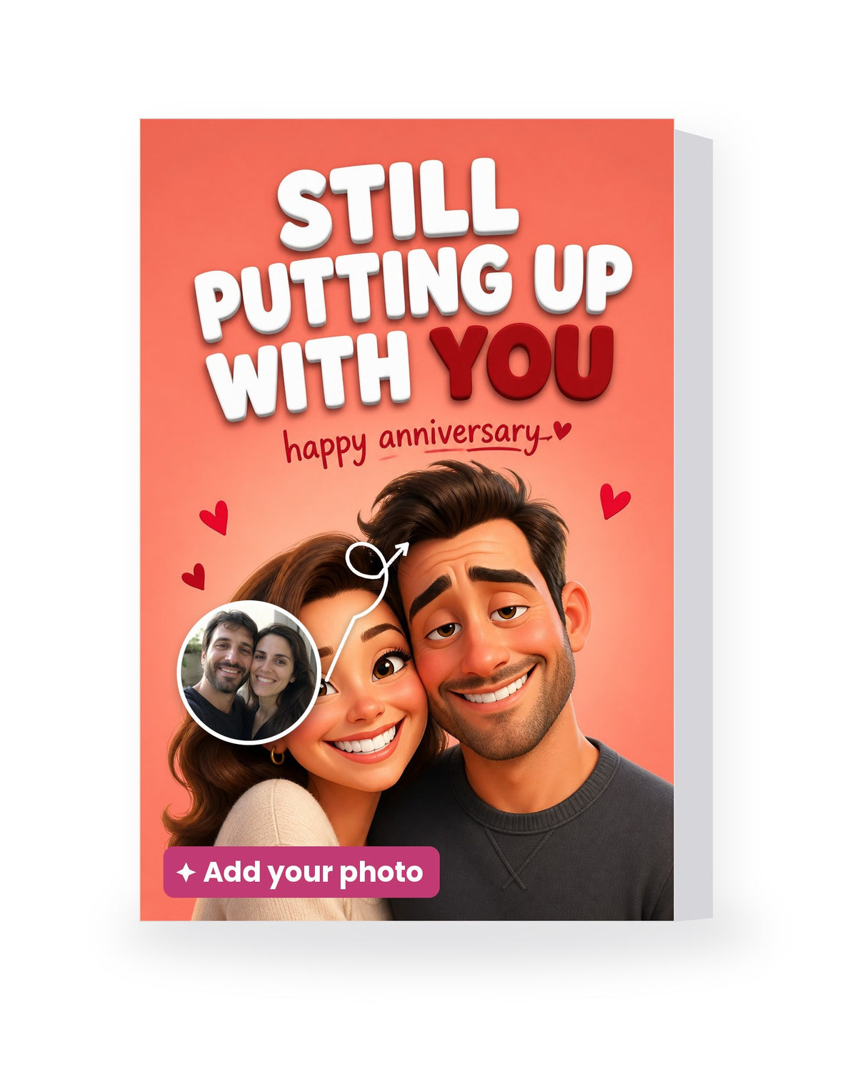 Still Putting Up With You (Couple) – AI Face Card