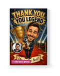 Thank You, You Legend – AI Face Card