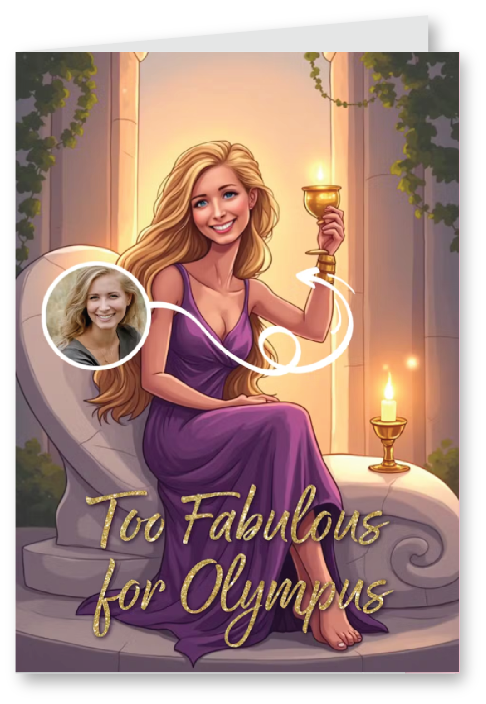 Fabulous for Olympus - AI Magic Photo Card