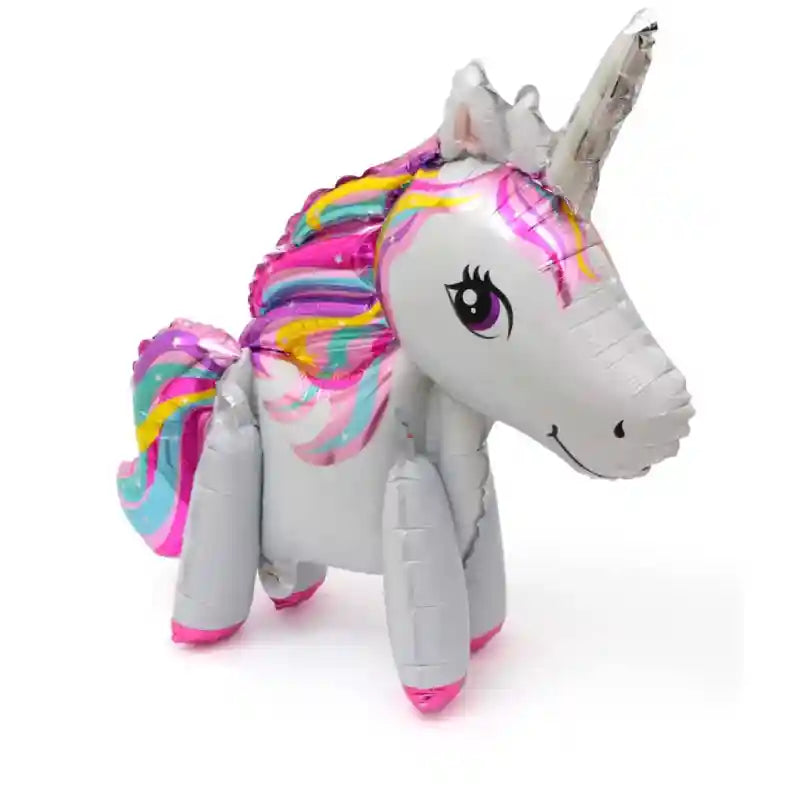 3D Stand-Alone Unicorn Foil Balloon – Magical Party Decoration