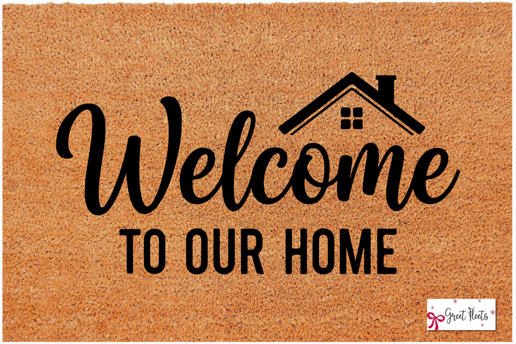 Welcome to Our Home Doormat