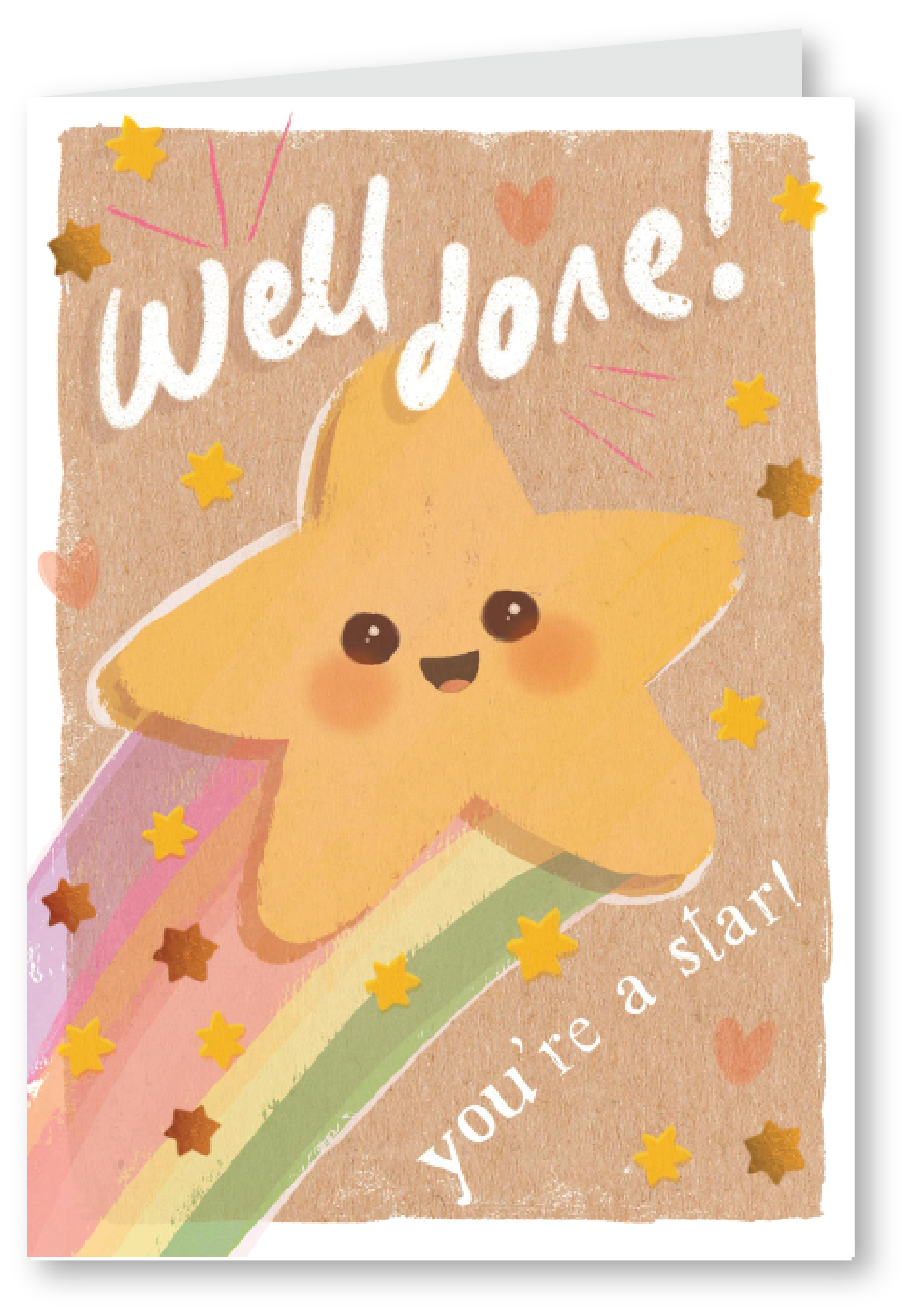 You're a Star! Congratulations card