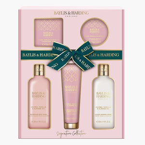 Jojoba, Vanilla & Almond Oil 5-Piece Gift Set