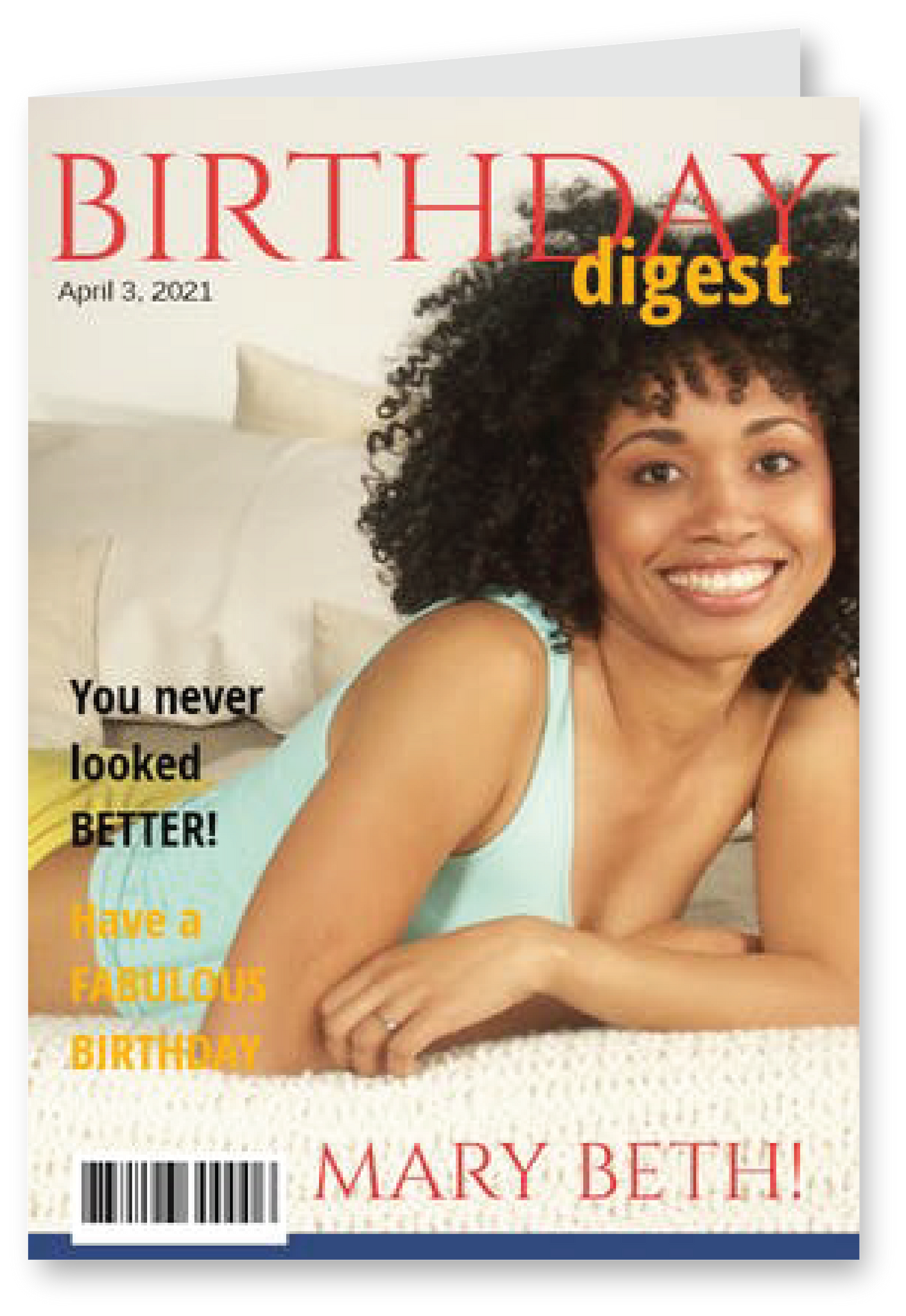 Birthday Digest Magazine Cover