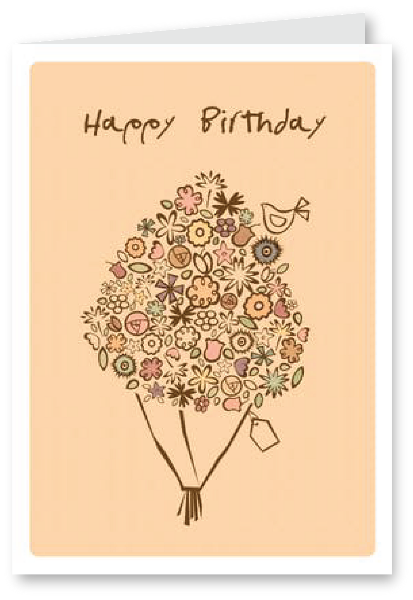 Happy Birthday Bouquet - Birthday Card