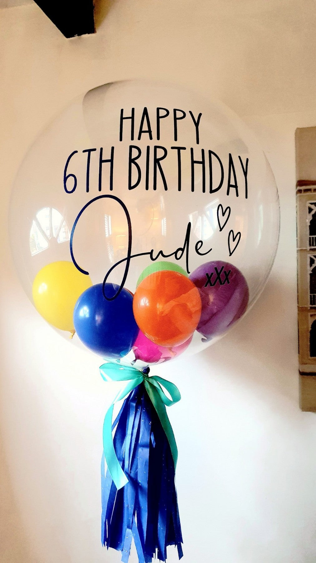 Personalised Birthday Bubble balloon