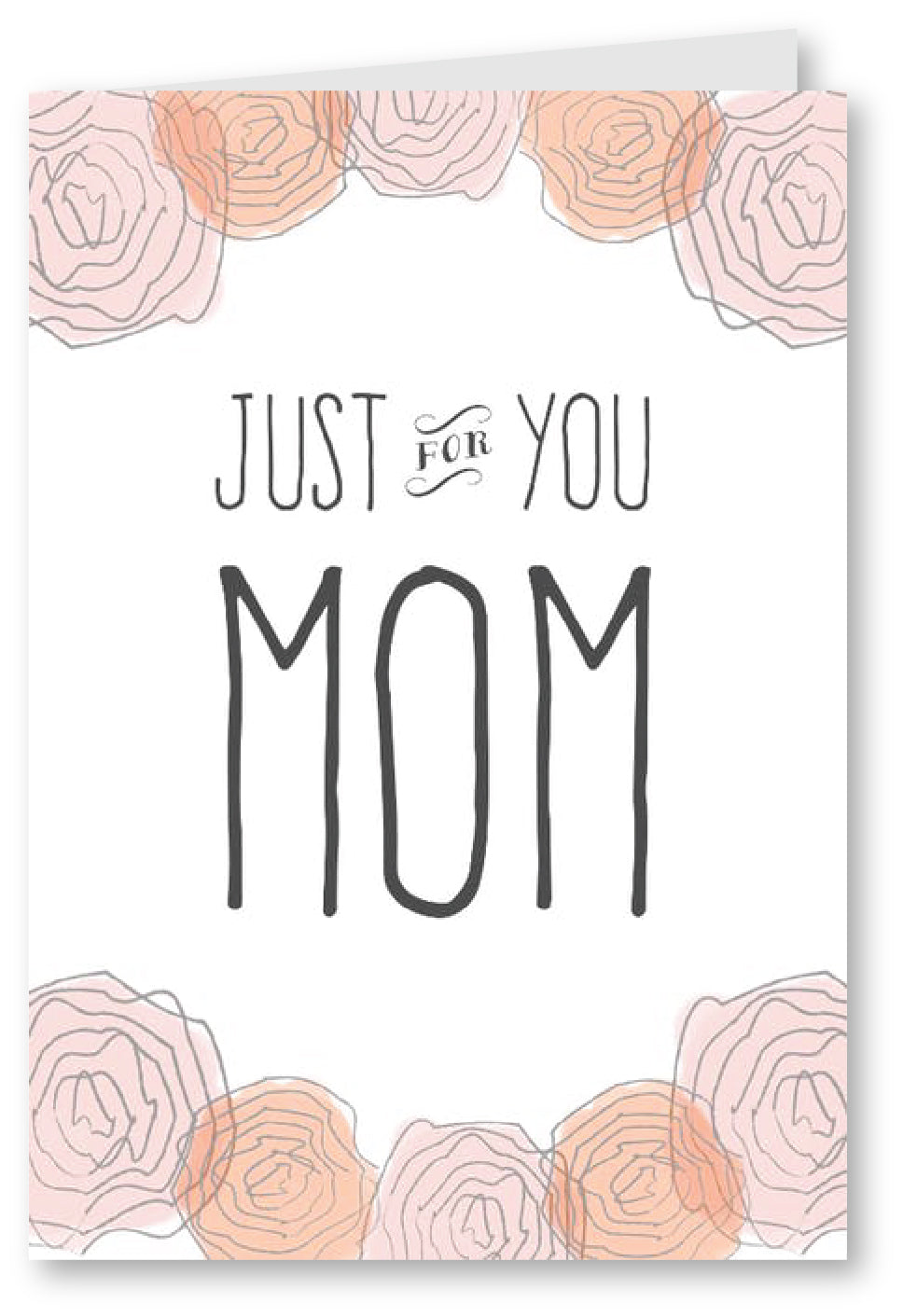 Mom All day Smile - Birthday Card