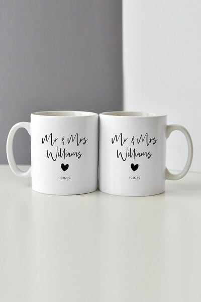 Personalize Couple Mugs