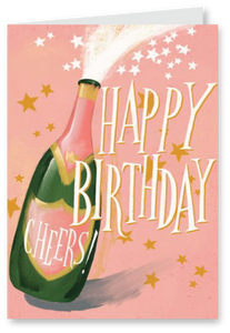 Pink celebration - Birthday Card