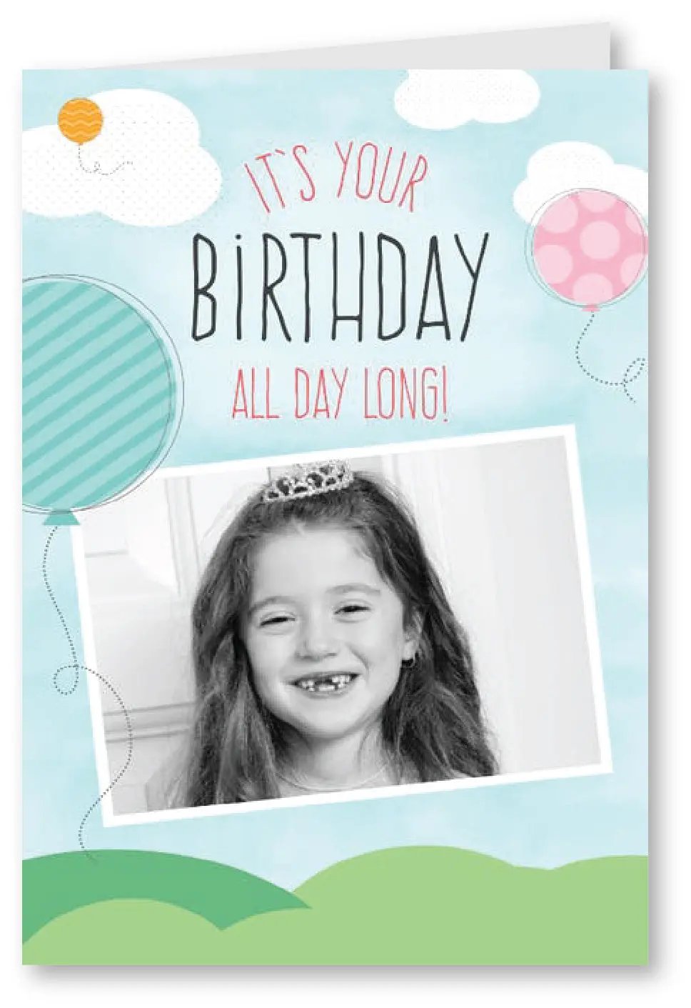 Happy Every Hour - Birthday Card