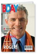 Magazine Cover - Birthday Card