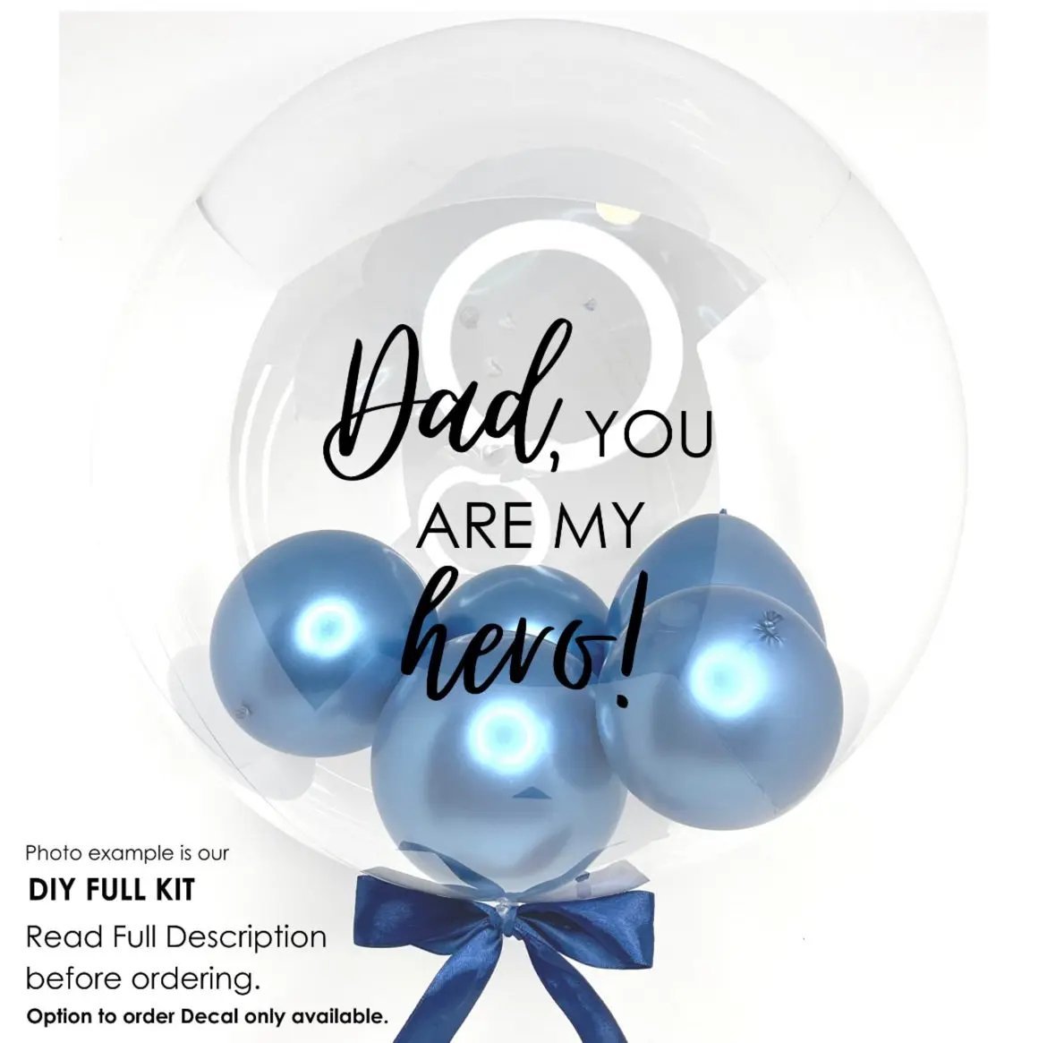 Fathers Day Balloon | Personalized Birthday Balloons Dubai | Custom Balloons by GreetFleets UAE