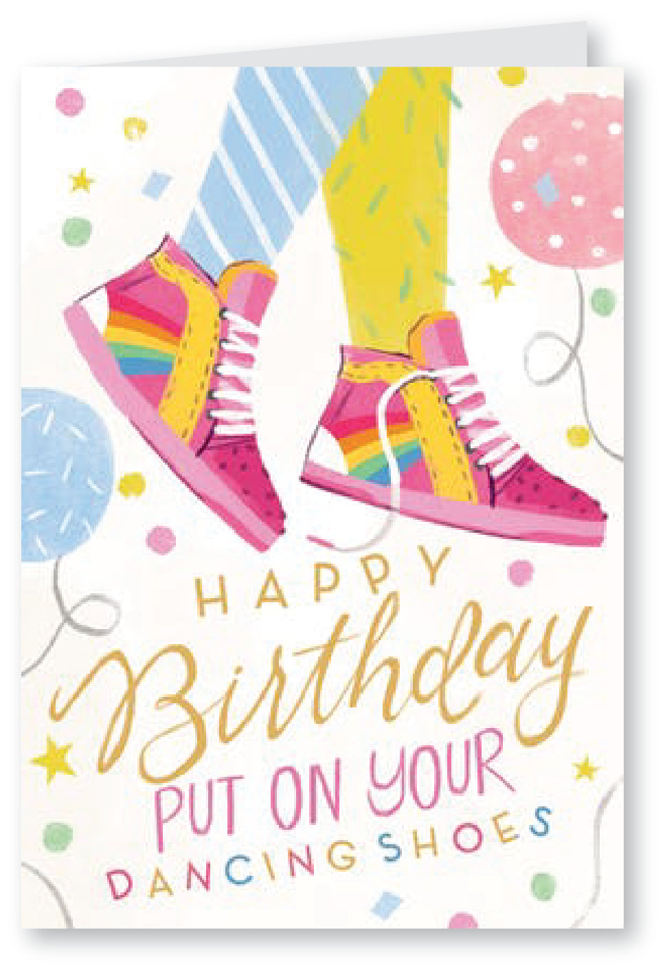 Dancing shoes - Birthday Card