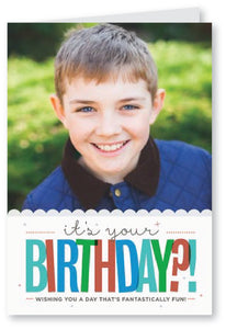 Fantastically Fun Boy - Birthday Card