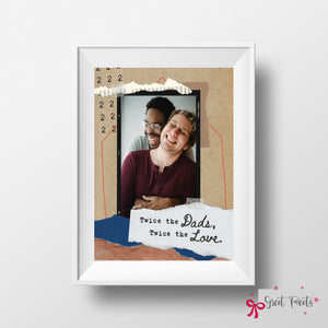 Personalized Photo Print - Father's Day  Frame