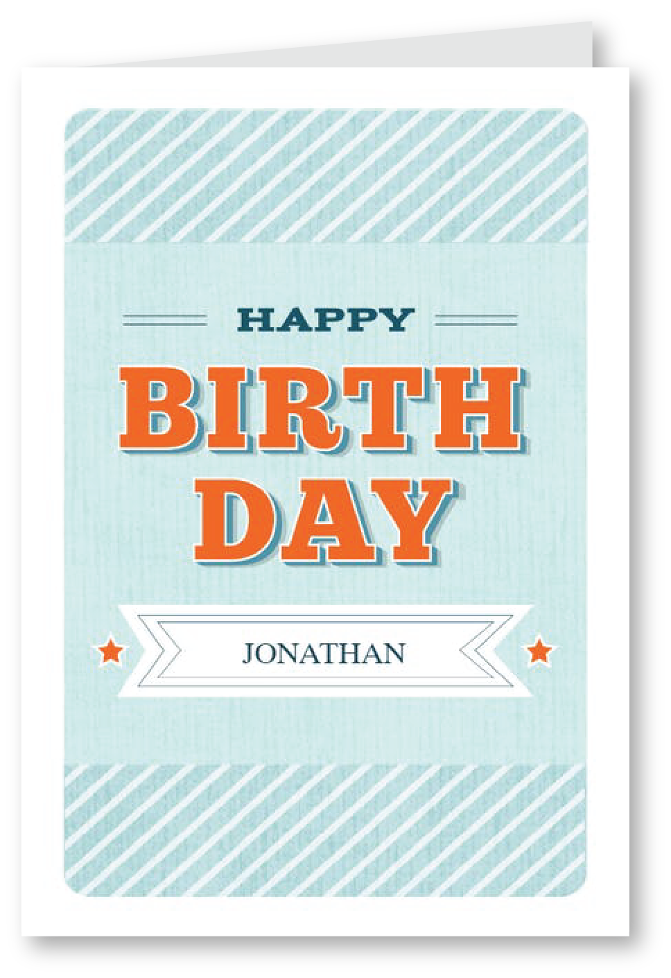 Casual Son -Birthday Card